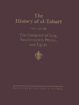 cover image of The History of al-Tabari Volume 13